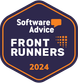 Badge: Software Advice FrontRunners 2022