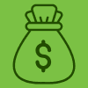Money bag icon